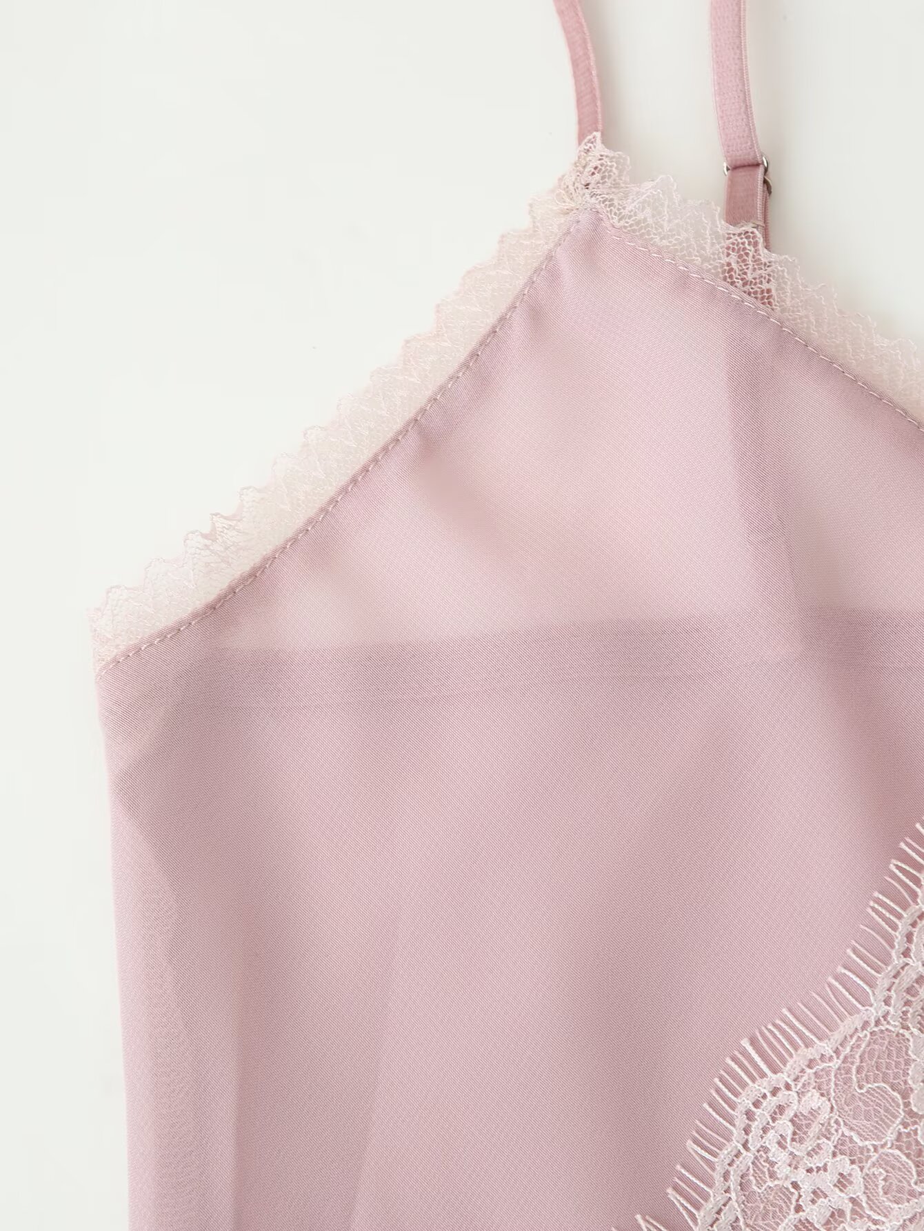 Tidalyf 2025 Women Pink Cami T - Elastic Lace Trim recensie en prijs