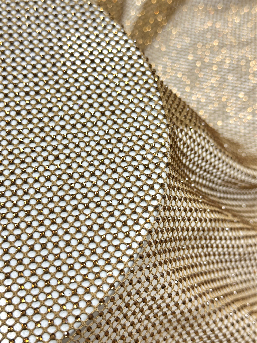 Exquisite Rhinestones Mesh diy - Crystal Mesh Fabric recensie en prijs