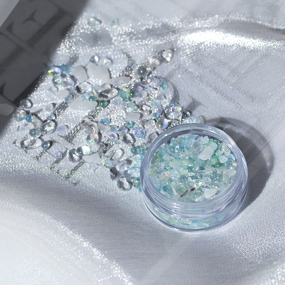 DIY Seashell Resin Gems Irregu - Embellishment Glue Craft recensie en prijs