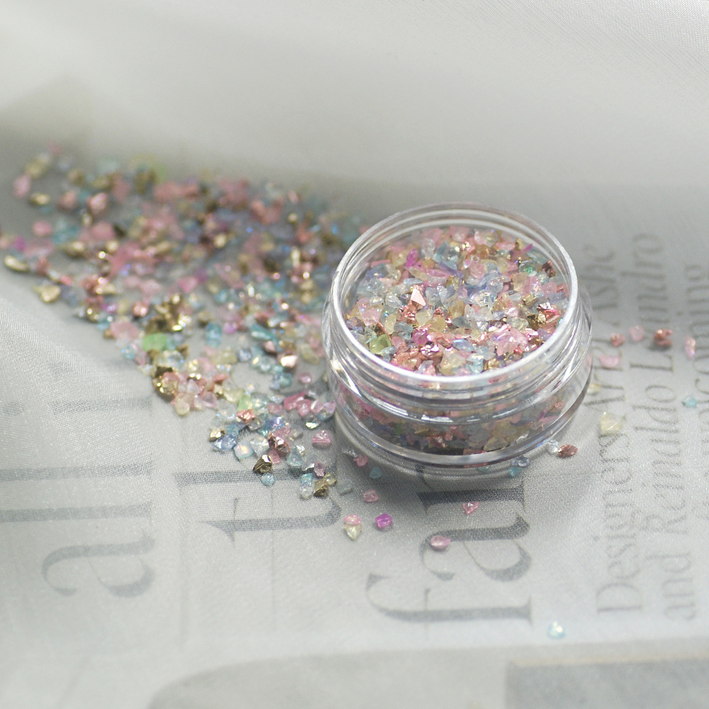 DIY Seashell Resin Gems Irregu - Embellishment Glue Craft recensie en prijs