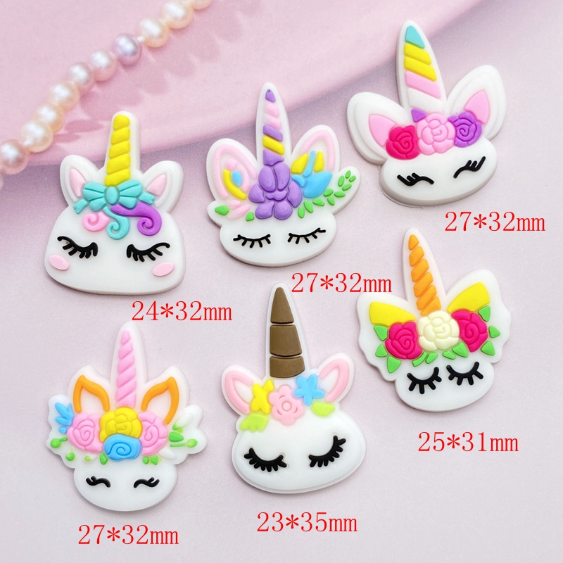 12pcs Cute Mini Unicorn head P - Embellishment Glue Craft recensie en prijs