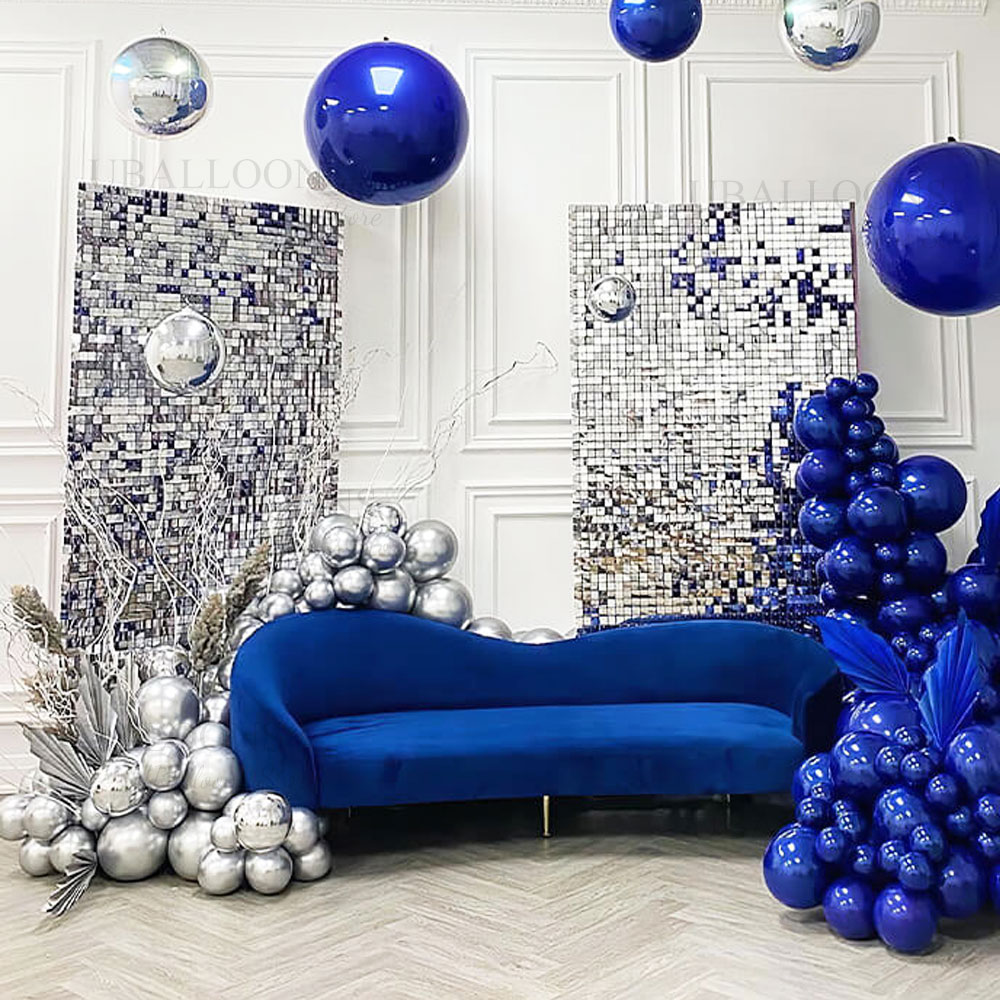 Silver Sequin Wall Backdrop Pa - Sequin Fabric Panel recensie en prijs