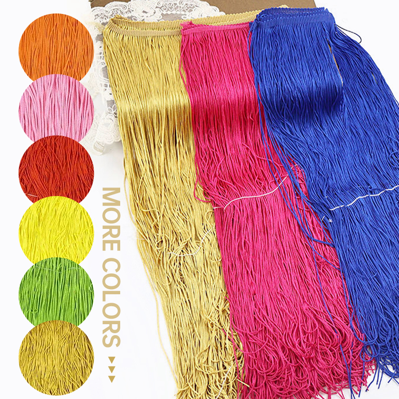 2/5Meters 50cm Long Fringes Ta - Fringe Ribbon Sewing recensie en prijs