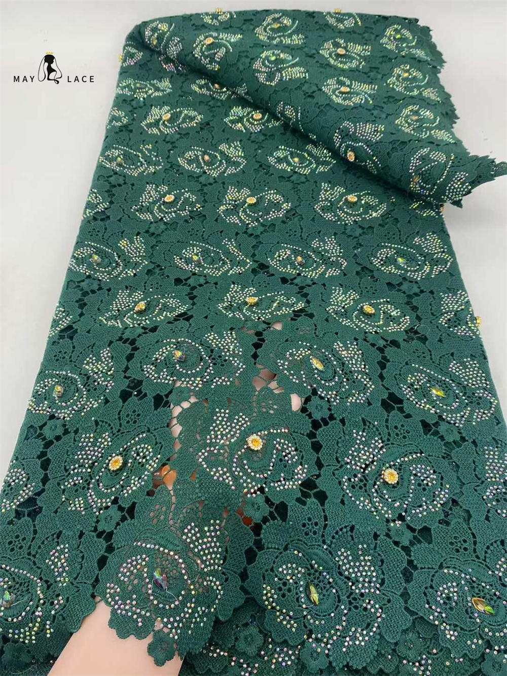 Latest Cord Guipure Lace Fabri - Crystal Mesh Fabric recensie en prijs