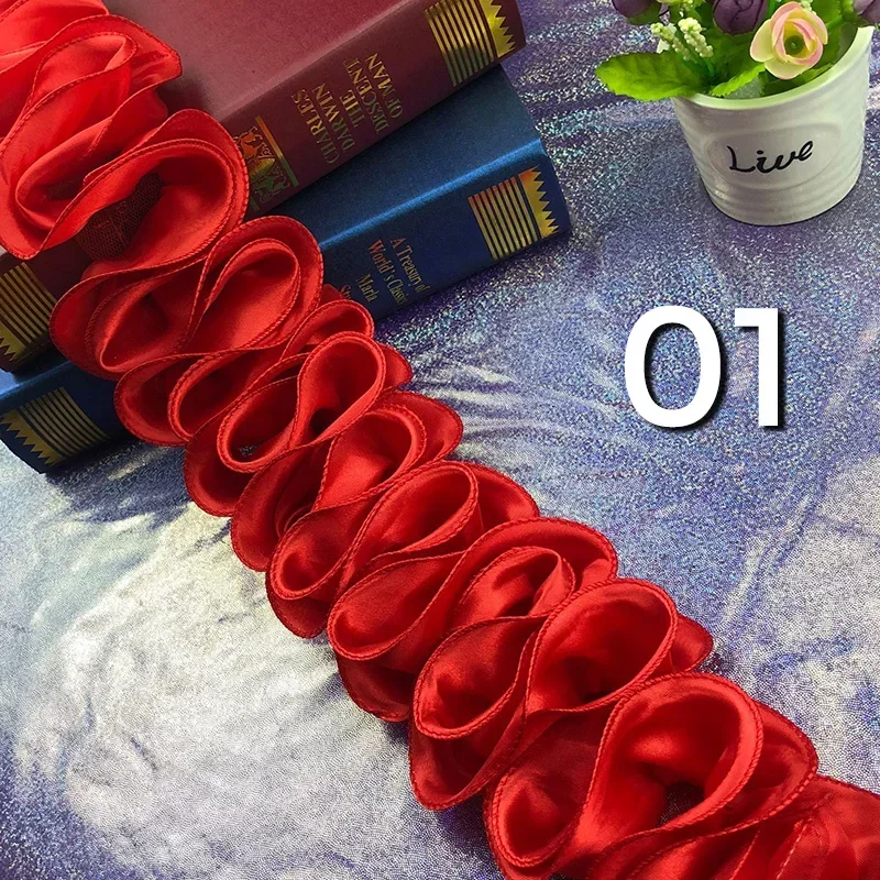 5Yards Pleated Ruffled Trim Sh - Lace Ribbon Trim recensie en prijs